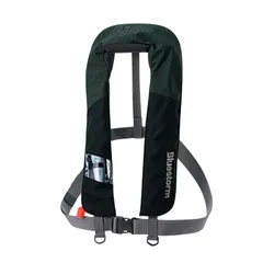 未使用 ブルーストーム BSJ-2003B 自動膨張式 ライフジャケット 水感知機能付 子供用 桜マーク付 ブルーストーム 膨張式ライフジャケット サスペンダー