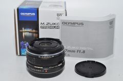 オリンパス OLYMPUS M.ZUIKO DIGITAL 17mm F1.8 ブラック
