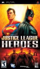 [중고]PSP 소프트 북미판 JUSTICE LEAGUE HEROES(국내 사용 가능)