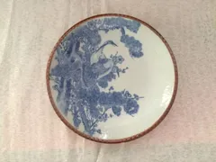 値下げ！江戸中期　極上　山徳製　イゲ皿　丸窓  桜　鳳凰