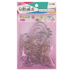 【特価商品】ヤマト グラスデコ オーナメントプレートパック ジュエル 6個入り