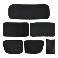 セイワ(SEIWA) 車種専用用品 スズキ エブリイ EVERY (DA17V JOIN/PC/PAリミテッド/PA)専用 マグネット遮光カーテン 5枚セット IMP164 車中泊 NVクリッパー スクラムバン ミニキャブバン カー用品 車中泊 サンシェード