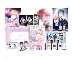 韓国版 漫画 初版 夜画帳 5巻 特典 トレカ 韓国BL レジン