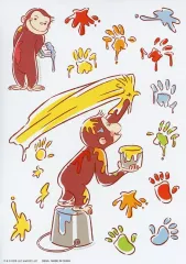 【中古】シール・ステッカー おさるのジョージ(手形) ステッカー 「セガ ラッキーくじ おさるのジョージ パーティータイム」 G賞