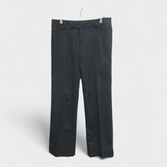 【訳アリ】【洋服の青山】『n-line』[ビジネスパンツ] ボトムス スーツパンツ ブラック 黒 (L) 商品A2331 管理D