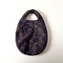 美品♦︎mina perhonen egg bag anemone リネン シルク - メルカリ