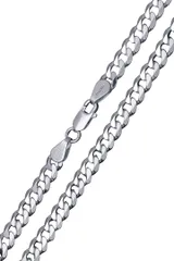 §Ｎ∞ＮＯＶＥＮＯ ネックレス シルバー925 メンズ 喜平ネックレス イタリア製 男女兼用 5.5ｍｍx50cm 専用クロス＆ポーチ付( 5.5ｍｍ)