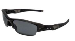 新品同様 オークリー フラックジャケット FLAK JACKET スモーク ブラック POLARIZD 偏光レンズ スポーツサングラス メンズ レディース OAKLEY