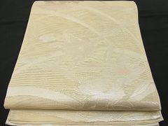 夏帯 訪問着・無地用 西陣織 紗 袋帯 正絹 未使用 Fs1371 - メルカリ