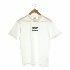 着画はお断りいたします現行✨バーバリーロンドン LIMITED 半袖Tシャツ 胸ロゴ ホワイト XS