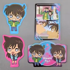 【中古】シール・ステッカー 工藤新一＆毛利蘭 「名探偵コナン SDダイカットステッカーセット2」
