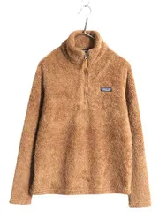 【お得なクーポン配布中!】 19年製 パタゴニア ロスガトス ハーフジップ レディース S 古着 Patagonia アウトドア 毛長 パイル ボア フリース ジャケット プルオーバー