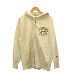Champion (チャンピオン) CWSB101 別注ジップパーカー レディース ベージュ M