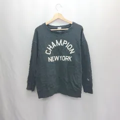 ◇ ⊇ Champion× E hyphen world gallery 長袖 トレーナー スウェット サイズF ブラック レディース E  【1503050050418】のサムネイル
