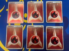 傷あり特価 ポケモンカード 基本炎 ブリザードエネルギー 6枚セット