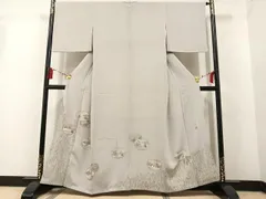 RK-1035 作家物 色留袖 松尾光琳 着物 正絹 落款 一つ紋 袷 広衿 RK-1035 作家物 色留袖 松尾光琳 着物 正絹 落款 一つ紋 袷 広衿