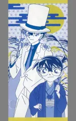 【中古】タオル・手ぬぐい(キャラクター) 江戸川コナン＆怪盗キッド バスタオル 「セガラッキーくじ 名探偵コナン -和collection-」 和 三等
