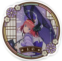 【中古】コースター 中野二乃 「五等分の花嫁∽×ローソン アクリルコースター」