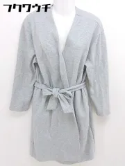 ◇ ◎ URBAN RESEARCH Sonny Label ウエストベルト付 スウェット ラップ コート サイズFree グレー レディース  【1110050004985】