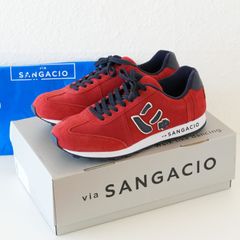 KO]SANGACIO スニーカー にゅ～ず MOM カーマイン 27cm サンガッチョ