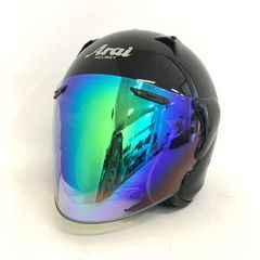 Arai SZ-G ジェットヘルメット 内装洗濯済 グラスブラック XLサイズ オートバイ ツーリング ライディング バイカー バイク用品 アライ ◇TA2425