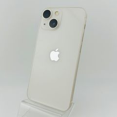 バッテリー新品 iPhone 13 mini 128GB ホワイト SIMフリー(simロック解除済) 中古 本体 動作確認済  【最短送料無料】F-071