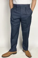 イギリス空軍 RAF ブルーグレー ベルトループ無し No.1(2) ドレスパンツ USED 206YUZ-WOOL=のサムネイル