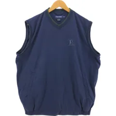古着 90年代 ラルフローレン Ralph Lauren POLO GOLF ポロゴルフ Vネック ウォームアップベスト メンズL相当 ヴィンテージ/eaa547889