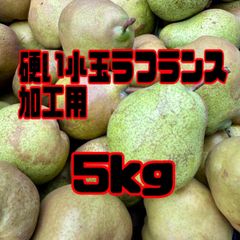 加工用　硬くて小さいラフランス　5kg