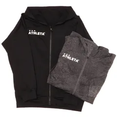 ATHLTEA アスレタ 03381J ジャガード スウェット ジュニア　子供　ZIP パーカー ジップ