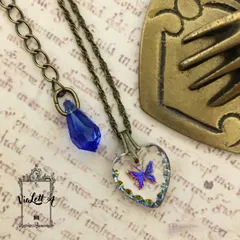 necklaceNo.12 蝶々採集 サファイア