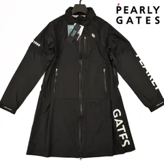 PGG PERTEX 黒 レインウェア　パーリーゲイツ　新品未使用 PEARLY GATES (パーリーゲイツ) ナイロンジャケット メンズ O