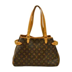 ルイヴィトン Louis Vuitton モノグラム バティニョール オリゾンタル ブラウン トートバッグ M51154 レディース F-B6822