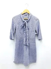 BURBERRY 現行タグ フロントリボンフレアスリーブ ストライ #2194#のサムネイル