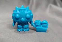 バンダイ PART8/超闘士激伝 ウルトラマン超闘士激伝 ビーコン&アナウンス席 青色