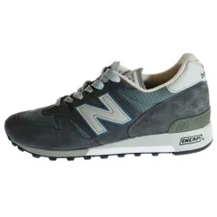 New Balance (ニューバランス) M1300CLS STEEL BLUE スティール ブルー スウェード切り替え ローカットスニーカー グレー/ブルー US8/26cmワイズ2E