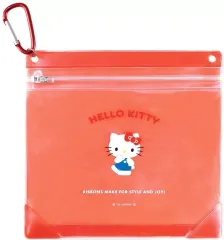 【中古】収納・携帯用アイテム ハローキティ カラビナジッパーケース 「サンリオキャラクターズ」
