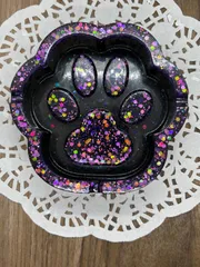 肉球🐾灰皿~ブラックviolet~