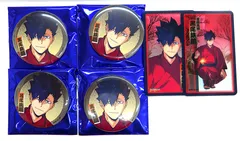 【中古】ハイキュー 夏祭り POPUP 缶バッジ クリアカード　黒尾　