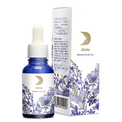 dorée プレミアム CBD オイル 30ml 高濃度 天然由来 リフレッシュ 爽やかな風味 不眠 眠れない 睡眠 国内製造
