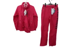 【未使用品】PEARLY GATES(パーリーゲイツ) 防水透湿CRAFTEVOレインウェア 上下セット ピンク レディース 0 053-2988302 ゴルフウェア 2509-0182 新品