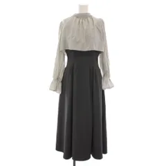 プロポーション ボディドレッシング PROPORTION BODY DRESSING 24SS ブラウスキャミワンピースセット セットアップ ロング S グレー 1214140302 /YM