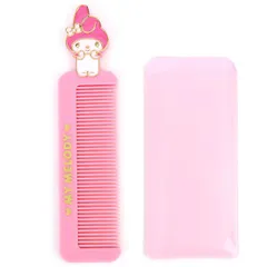 マイメロディ コンパクトコーム 収納ケース付き くし キャラクター 