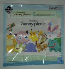 BANDAI SPIRITS 이치 반 쿠지 Pokemon anytime Sunny picnic F상 멀티 크로스 A/프레임 핑크 피크닉 타월 컬렉션
