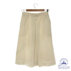 【訳アリ】 スカート ロングスカート シンプル シミあり ロング丈 レディース 大きいサイズ ホワイト L 901-12449 送料無料 古着