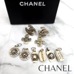 CHANEL シャネル ピアス 99A ココマーク 付け替え 組み合わせ クロス