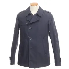 【中古】ヘルノ コットンナイロン トレンチ ショートコート 48 メンズのサムネイル