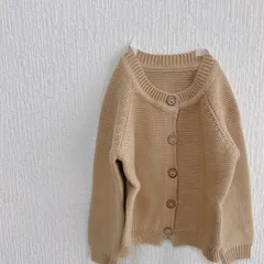 【即納】 再入荷 韓国子供服 新作 カーディガン 3色 80 90のサムネイル