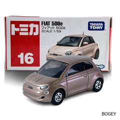 タカラトミー トミカ 廃盤 絶版 No.16 フィアット 500e トミカシリーズ ミニカー フィアット  FIAT イタリア コンパクトカー ハッチバック 桃 ピンク 3歳以上 モデルカー