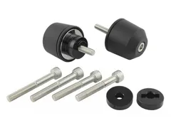 新品 ポッシュ(POSH) バイク用品 ハンドルバーエンド ミドルウェイトバーエンド ホンダ/スズキ純正ハンドルM6タイプ CB1300SF/SB | CT125ハンターカブなど マットブラック 032979-26-10 バーエンドキャップ